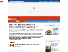 Tablet Screenshot of chilicookin.com